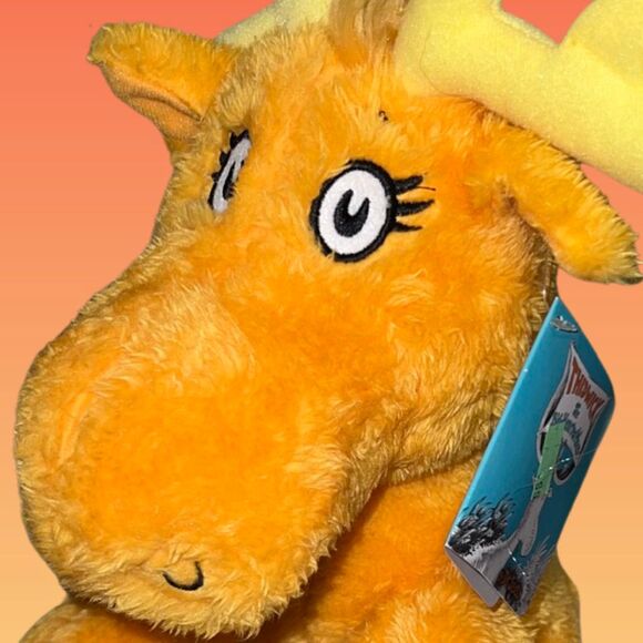 NWT Kohls Cares Dr Seuss Thidwick The Big Hearted Moose Plush 13” Stuffed - Picture 1 of 4